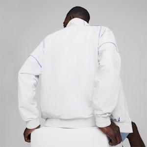 Cheap Urlfreeze Jordan Outlet x PLAYSTATION® Men's Jacket, Silver Mist, extralarge